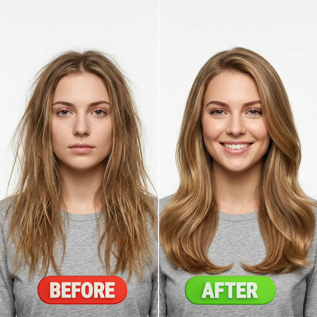 MakeMeBold Frizz Fix MIST - Ultra-Light, Glossy Hair That Lasts – With Keratin, Multi-Oil Blend & UV Shield – Humidity Shield, Glass Shine