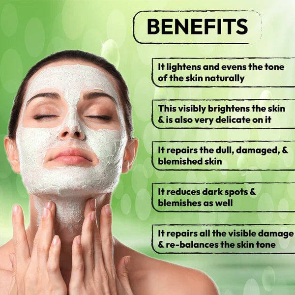 HEALTH HEALER GLOW KIT & GET DOUBLE ENDED FACE MASK BRUSH