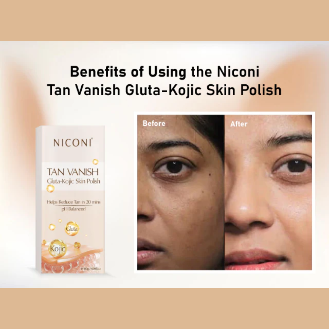 Gluta-Kojic Skin Polish For Detanning & Whitening Skin