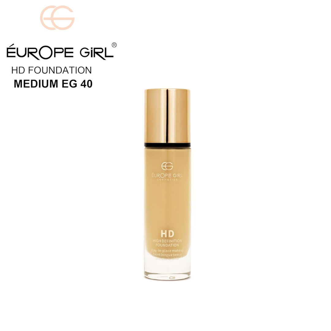 Europe Girl Foundation - Waterproof and Long-Lasting