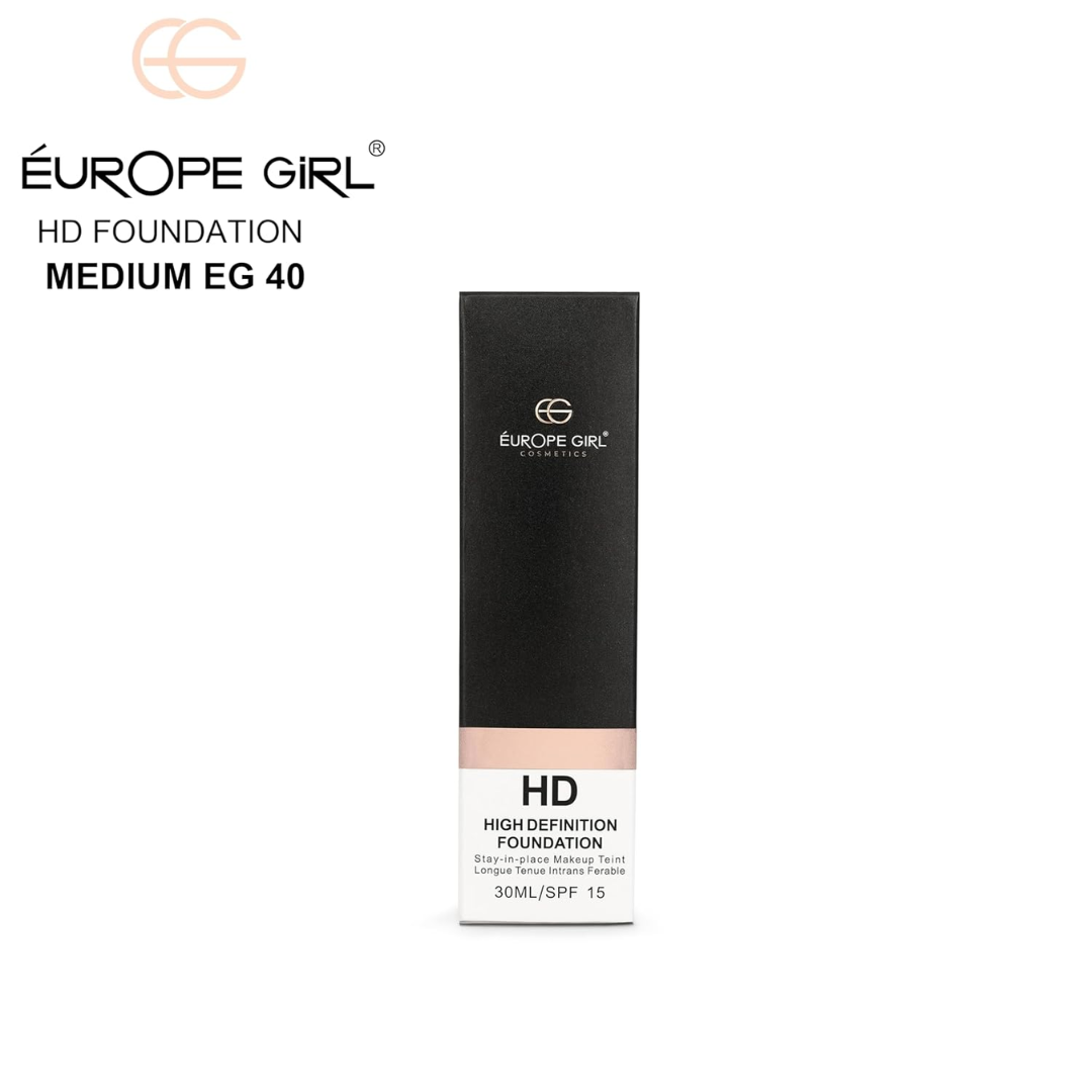 Europe Girl Foundation - Waterproof and Long-Lasting
