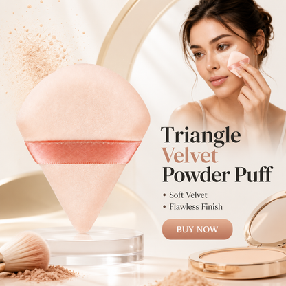 KimChi Chic Set & Bake Powder – Airbrushed Skin Effect – Set, Bake & Blur – Oil Control, Pore Blur, Matte Finish – 12H Oil Control– FREE Triangle Velvet Powder Puff