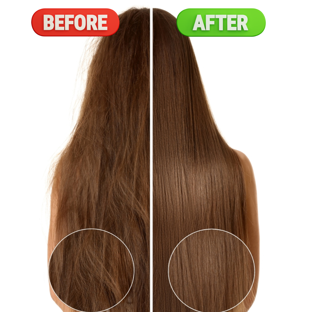 MakeMeBold Frizz Fix MIST - Ultra-Light, Glossy Hair That Lasts – With Keratin, Multi-Oil Blend & UV Shield – Humidity Shield, Glass Shine