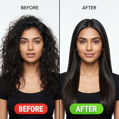 MakeMeBold Frizz Fix MIST - Ultra-Light, Glossy Hair That Lasts – With Keratin, Multi-Oil Blend & UV Shield – Humidity Shield, Glass Shine