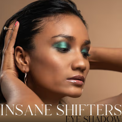 CHARMACY Milano Insane Quad Palette | 4-in-1 Multichrome Eyeshadow | Intense Shift, Soft Blend, Wedding & Festive Approved