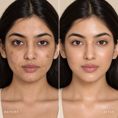 Saie Glow Duo: Skin Tint + Glowy Super Gel – Buy 1 Get 1 FREE + FREE Beauty Blender – Dewy Hydrating Luminous Base Set