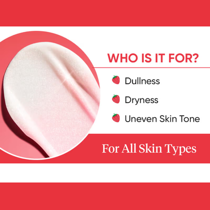 Dot & Key Strawberry The Spotlight Strobe Cream | Niacinamide Moisturizer + Highlighter for Instant Dewy, Glazed Skin