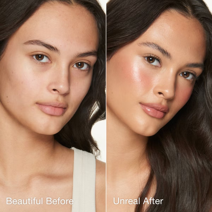 Saie Glow Duo: Skin Tint + Glowy Super Gel – Buy 1 Get 1 FREE + FREE Beauty Blender – Dewy Hydrating Luminous Base Set