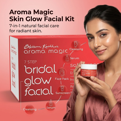 Aroma Magic Skin Glow Facial Kit | 7-in-1 Radiant Glow, Evens Skin Tone & Fades Dark Circles