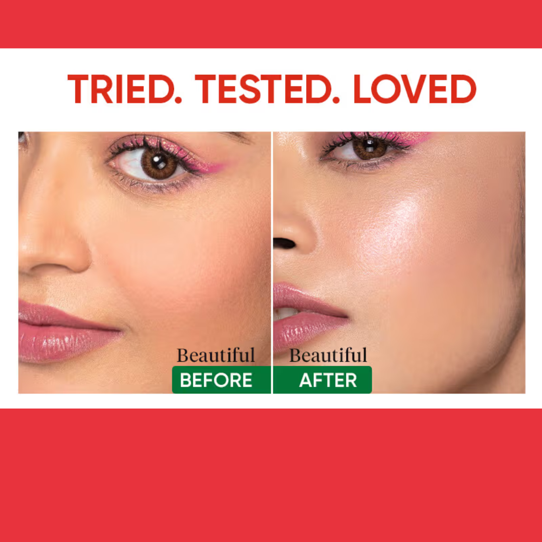Dot & Key Strawberry The Spotlight Strobe Cream | Niacinamide Moisturizer + Highlighter for Instant Dewy, Glazed Skin