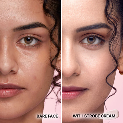 Dot & Key Strawberry The Spotlight Strobe Cream | Niacinamide Moisturizer + Highlighter for Instant Dewy, Glazed Skin