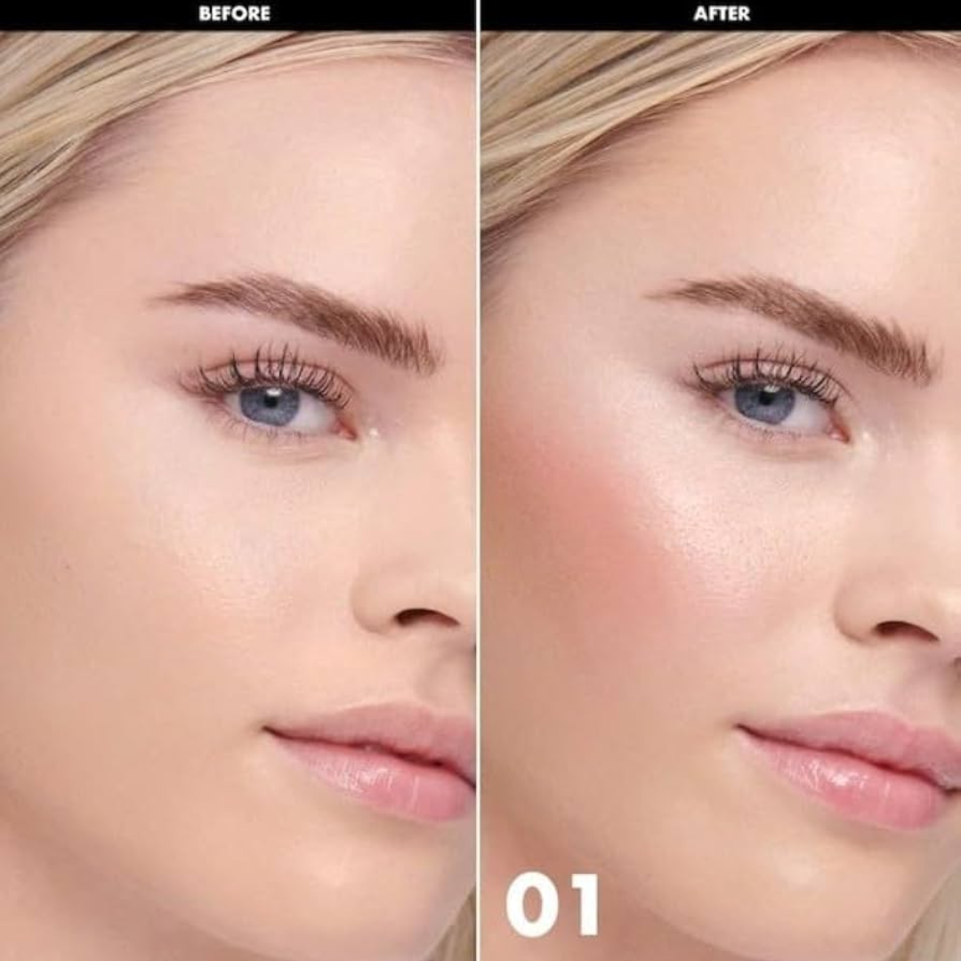 Veronni 3D Rose Blush & Highlighter Palette | Realistic Rose Petal Design with Real Rose Fragrance | Multi-Use Cheek & Eye Color