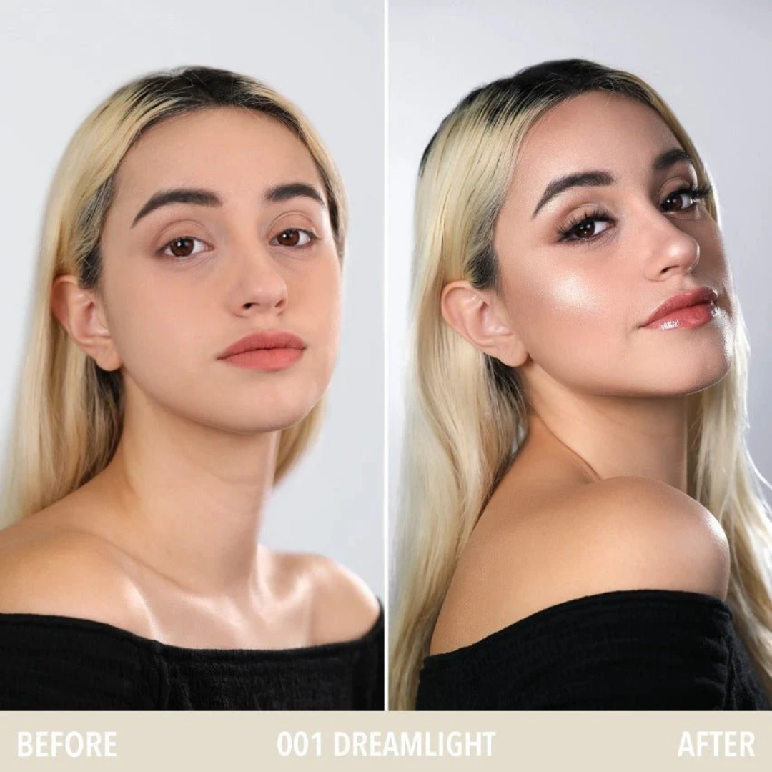 Veronni 3D Rose Blush & Highlighter Palette | Realistic Rose Petal Design with Real Rose Fragrance | Multi-Use Cheek & Eye Color
