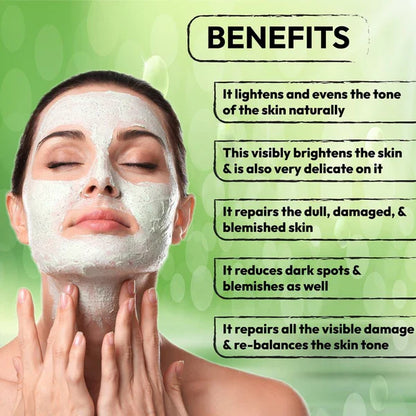 HEALTH HEALER GLOW KIT & GET DOUBLE ENDED FACE MASK BRUSH