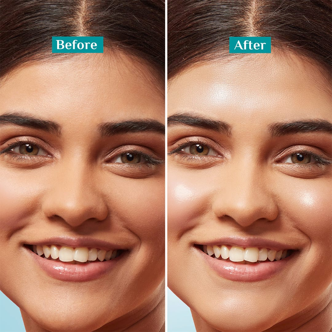 Pilgrim Squalane Glow Moisturizer with Niacinamide & Vitamin C for Brightening & 72HR Hydration