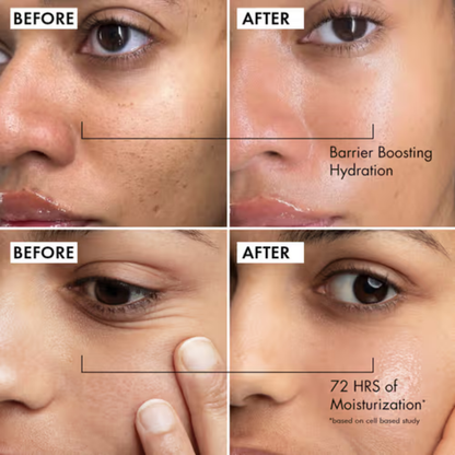 Pilgrim Squalane Glow Moisturizer with Niacinamide & Vitamin C for Brightening & 72HR Hydration