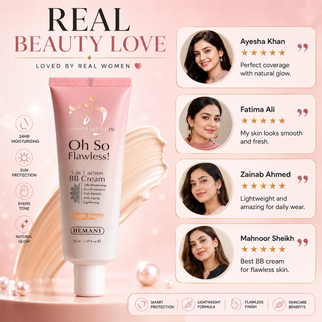 Oh So Flawless! 5-in-1 BB Cream – 5-in-1 Action: 24H Moisturizing, Sun Protection, Anti-Blemish, Anti-Aging & Lightening – Coverage + Care