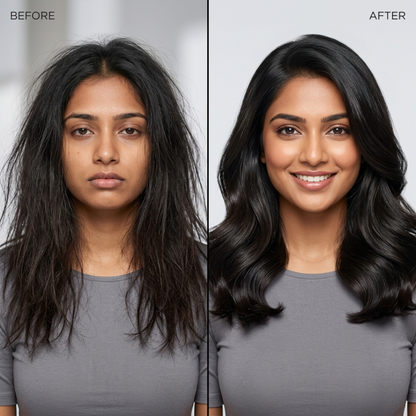 MakeMeBold Frizz Fix MIST - Ultra-Light, Glossy Hair That Lasts – With Keratin, Multi-Oil Blend & UV Shield – Humidity Shield, Glass Shine