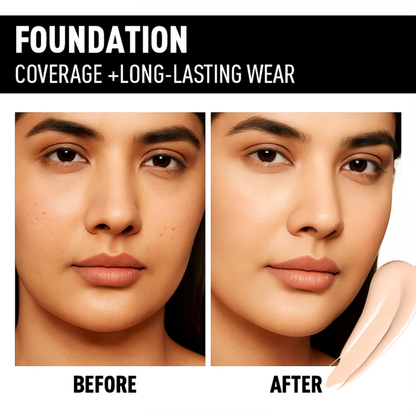 BBA Flawless Finish Bundle: Pore Blurring Primer + Luminous Foundation + Radiant Concealer