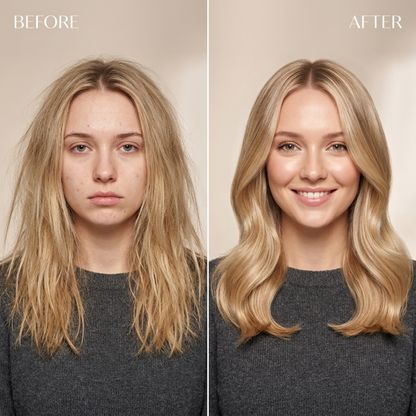 MakeMeBold Frizz Fix MIST - Ultra-Light, Glossy Hair That Lasts – With Keratin, Multi-Oil Blend & UV Shield – Humidity Shield, Glass Shine