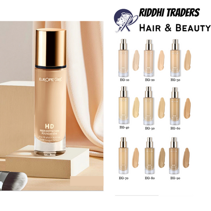Europe Girl Foundation - Waterproof and Long-Lasting