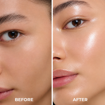 Maliao 2-in-1 Blush + Highlighter Stick – Instant Glass Skin Glow, Hydrating Multi-Use Formula for Cheeks, Lips & Eyes, Non-Sticky Radiance