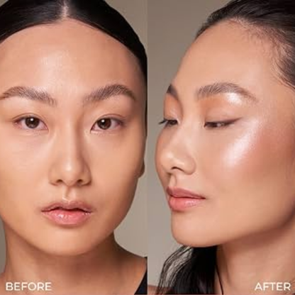 Saie Glow Duo: Skin Tint + Glowy Super Gel – Buy 1 Get 1 FREE + FREE Beauty Blender – Dewy Hydrating Luminous Base Set