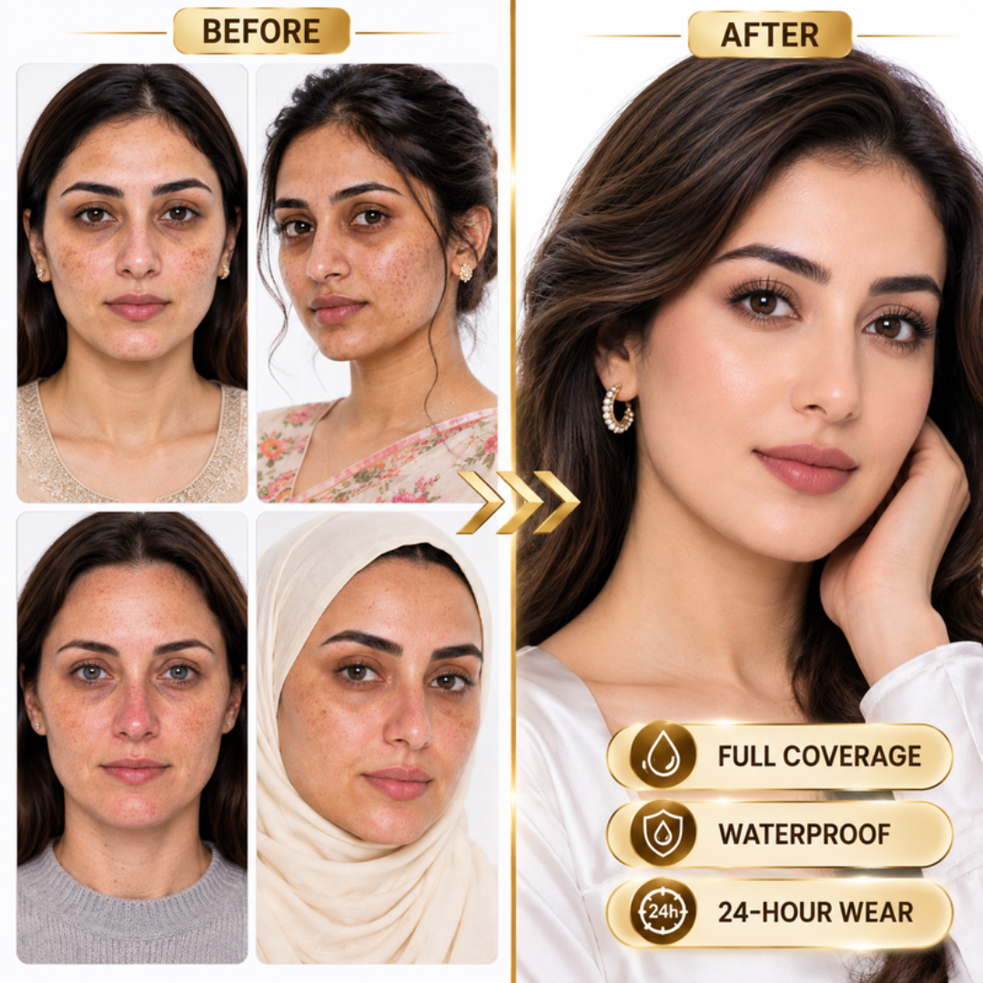 Moral Professional Makeup Complete Foundation Bundle – Easy Paint Foundation + TV Paint Stick + FREE Beauty Blender – Full Coverage, Smooth Finish & Long Wear