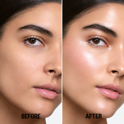 Maliao 2-in-1 Blush + Highlighter Stick – Instant Glass Skin Glow, Hydrating Multi-Use Formula for Cheeks, Lips & Eyes, Non-Sticky Radiance